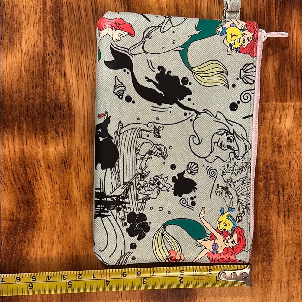 Disney Black and Red Wallet with Whimsical Design